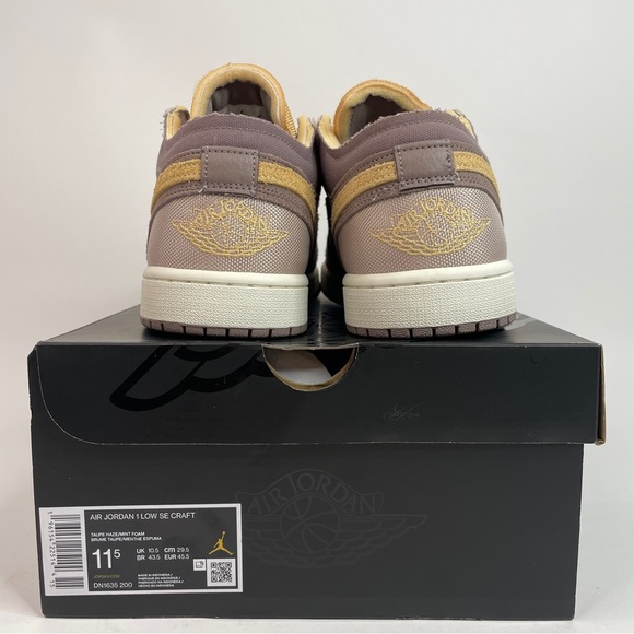 Nike Air Jordan 1 Retro Low SE Craft “Taupe Haze” 2023 - Picture 4 of 4